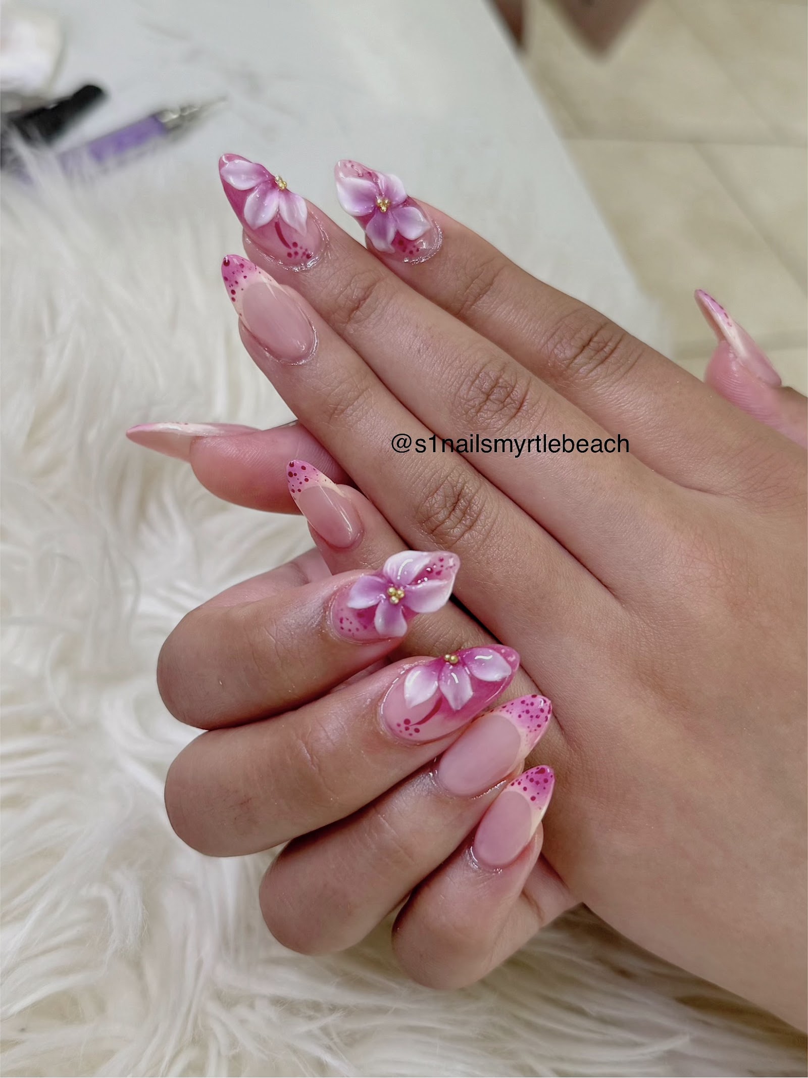 S1 NAILS nail work in Myrtle Beach, South Carolina